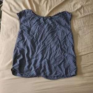 Abercrombie & Fitch XS blue sleevless shirt